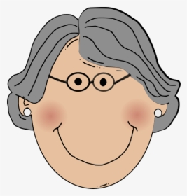 Grandma Clip Art At Vector Clip Art, HD Png Download, Free Download