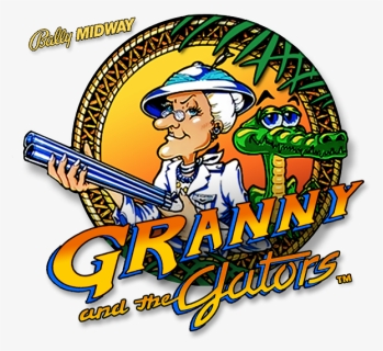 Granny And The Gators Wheel Logo, HD Png Download, Free Download