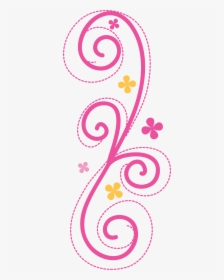 Pink Swirls Arabescos Pinterest, HD Png Download, Free Download