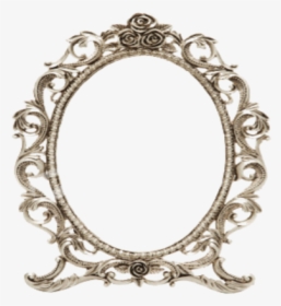 #mirror #frame #bored #background #gold #polyvore #niche, HD Png Download, Free Download