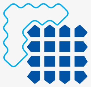 Outline Of A Material Swatch Icon To Represent Textile, HD Png Download, Free Download