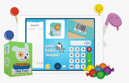 Little Zebra Shopper Ipad App, HD Png Download, Free Download