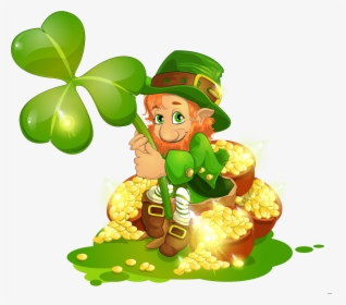 Popular Pictures Of Shamrocks And Leprechauns St Patricks, HD Png Download, Free Download