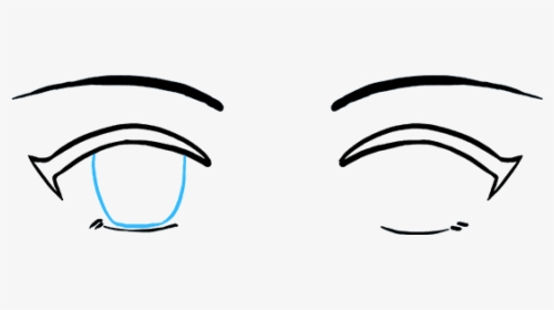 How To Draw Anime Eyes, HD Png Download, Free Download