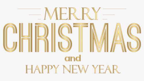 Free Png Merry Christmas And Happy New Year Text Png, Transparent Png, Free Download
