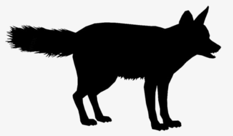Jackal Wild Animal Clipart Png Black And White, Transparent Png, Free Download