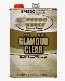 Ss-1200 Speedokote Glamour Clearcoat Gallon, HD Png Download, Free Download