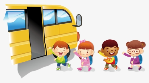 School Bus Clipart Png, Transparent Png, Free Download