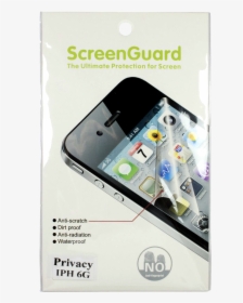 Iphone 6s Privacy Screen Protector, HD Png Download, Free Download
