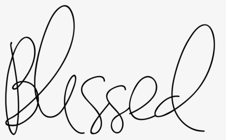 Download Karla"s “blessed” Digital Brush In, HD Png Download, Free Download