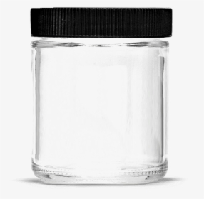 5oz Glass Jars With Lids Black, HD Png Download, Free Download