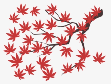 Transparent Red Maple Leaf Clipart, HD Png Download, Free Download