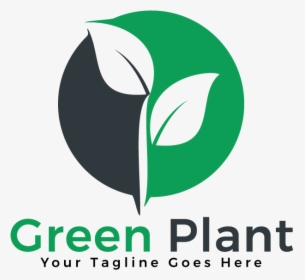 Green Plant Vector Logo Design, HD Png Download, Free Download