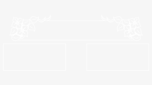 Floral Banner Png, Transparent Png, Free Download