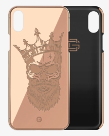 Gold Skull Png, Transparent Png, Free Download