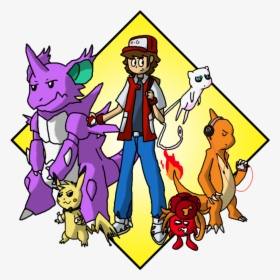 Yellow Nuzlocke Team By Kame-ghost, HD Png Download, Free Download