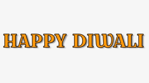 Happy Diwali Text Png, Transparent Png, Free Download