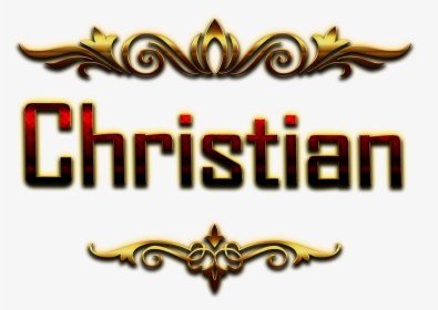 Christian Decorative Name Png, Transparent Png, Free Download