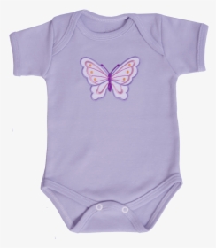 Body Baby Borboleta Lilás, HD Png Download, Free Download