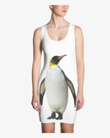 Emperor-penguin Print Sublimation Cut & Sew Dress, HD Png Download, Free Download