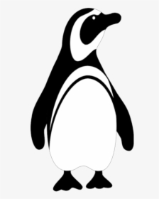 Penguin Emperor Clipart Transparent Clip Art Black, HD Png Download, Free Download