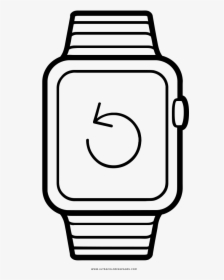Smartwatch Coloring Page, HD Png Download, Free Download