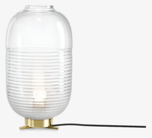 Lantern Table Lamp White / Polished Brass, HD Png Download, Free Download