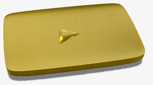 Gold Play Button Transparent Png, Png Download, Free Download