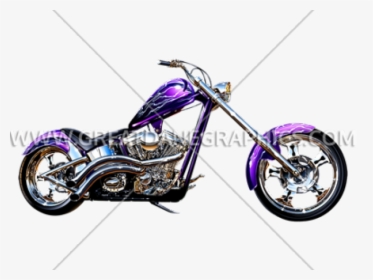 Transparent Motorcycle Chopper Clipart, HD Png Download, Free Download