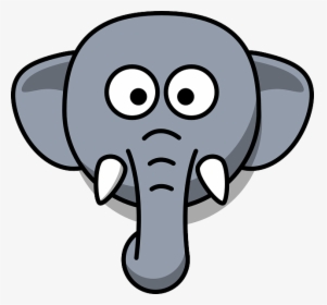 Elephant Head Clip Art, HD Png Download, Free Download
