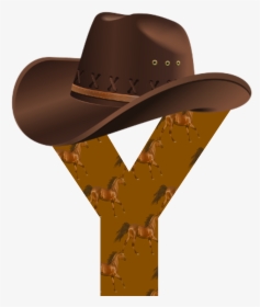 Free Download Cowboy Hat Clipart Cowboy Hat Horse - Cowboy Alphabet Png, Transparent Png, Free Download