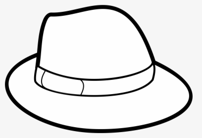 Outline Picture Of Hat, HD Png Download, Free Download