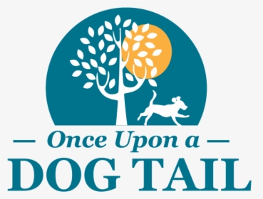 Once Upon A Dog Tail Logo"  Style="max Height - Illustration, HD Png Download, Free Download