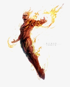 Dacre Montgomery Human Torch, HD Png Download, Free Download