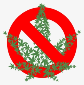 Marihuana, Drogas, Prohibido, Cáñamo, Ilegal - No Marijuana Clipart, HD Png Download, Free Download
