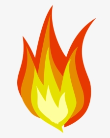 Fire, Flame, Heat, Danger, Red, Yellow - Flame Clipart, HD Png Download, Free Download