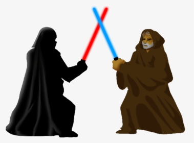 Obi Wan And Darth Vader Clipart, HD Png Download, Free Download