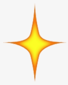 Star Emoji Png - Transparent Background Spark Emoji, Png Download, Free Download