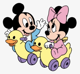 Transparent Minnie Bebe Png - Mini Y Mickey Baby, Png Download, Free Download