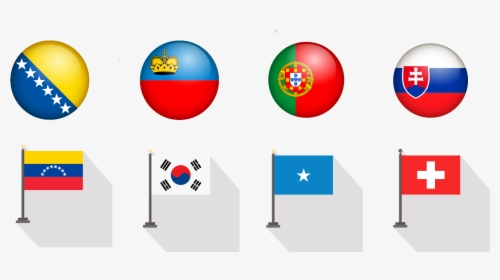 Best Country Flag Icons - Country Flag Flag Icons, HD Png Download, Free Download