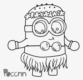 Despicable Me Logo Lineart - Cartoon, HD Png Download, Free Download