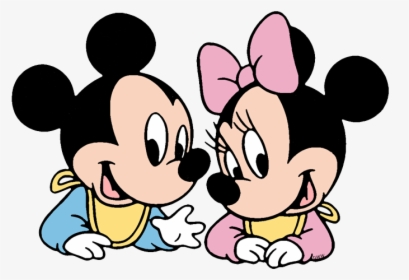 Baby Minnie And Mickey Png, Transparent Png, Free Download