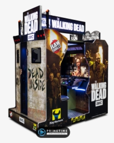 The Walking Dead Arcade Machine By Play Mechanix & - Walking Dead Arcade Machine, HD Png Download, Free Download