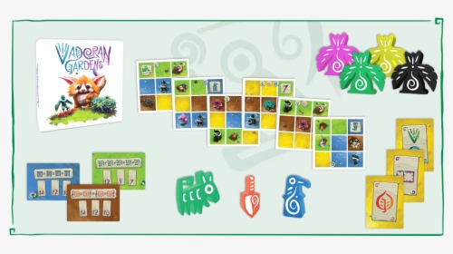 Vadoran Gardens Board Game, HD Png Download, Free Download