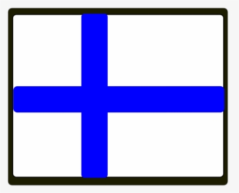 Square,angle,symmetry - Flag Of Finland, HD Png Download, Free Download