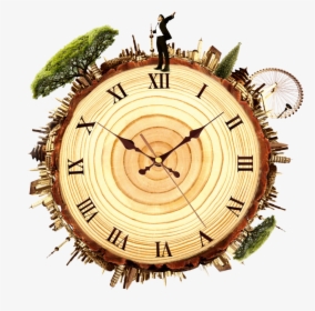 #mq #clocks #time #clock #natur - Creative Clock Background, HD Png Download, Free Download