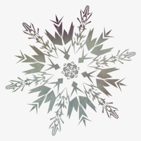 Frozen Snowflake Transparent Background Png , Png Download - Transparent Background Snowflake Clipart, Png Download, Free Download