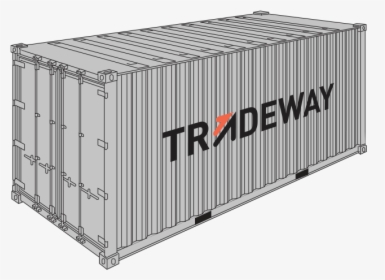 Shipping-container - 45 High Cube Pallet Wide Container, HD Png Download, Free Download