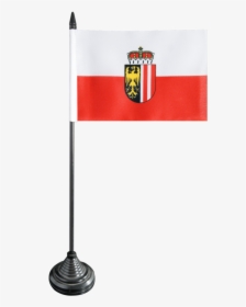 Austria Upper Austria Table Flag - Oberösterreich Flagge, HD Png Download, Free Download