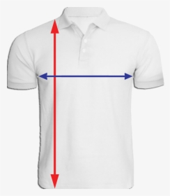 Collar T-shirt Size Chart - Polo Shirt, HD Png Download, Free Download